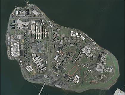 Rikers Island, New York City's main prison complex, is the subject of the first of a traveling exhibition on mass incarceration in America.