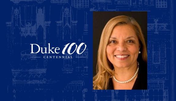 Duke 100 Centennial Spotlight with photo of Jean Gaillard Spaulding